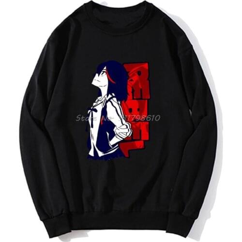Kill La Kill - Rebel Ryuko Printed Hoodie Anime Men Spring Autumn Hoodies Sweater Streetwear Sweatshirt Harajuku