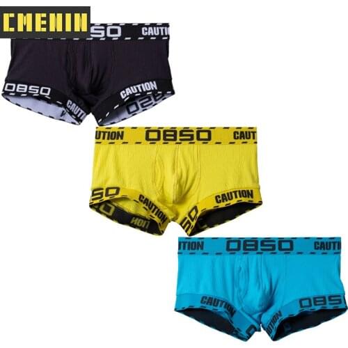 3PCS Mens panties High Quality Cotton Boxer Man Underwear men Quick Dry Mens Underpants Boxershorts Men Long boxer slip BS3104