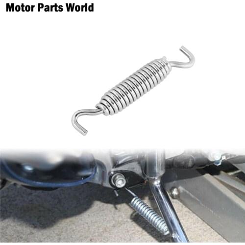 Motorcycle Universal Stand Kickstand Spring Chrome Fits For Harley Softail 2007-2017 Touring Electra Glide Road Glide 2007-2019