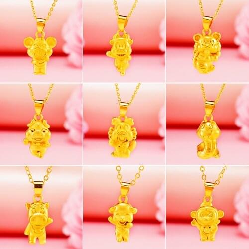 VAMOOSY Women's Pendants Zodiac Signs