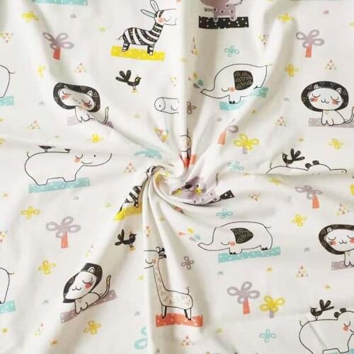 High quality washable waterproof soft cotton PUL fabric with breathable TPU film for cloth diapers changing mats material