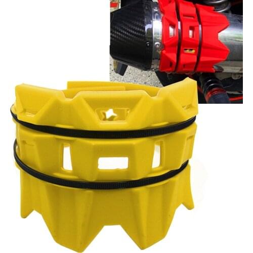 Motorcycle Exhaust Pipe Tube Protection Protector Cover Guard For SUZUKI RM250 RMZ250 RMZ450 RMX250 DR250 DRZ400 DR650 250-650CC
