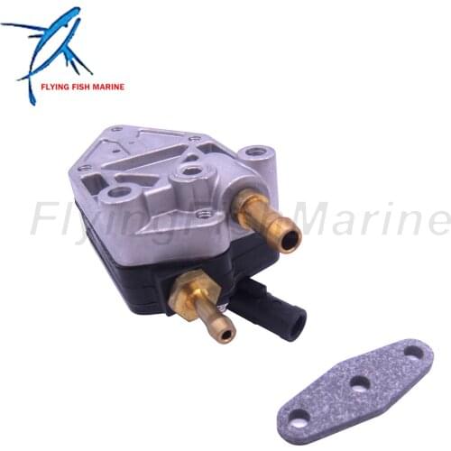 0438555 438555 0433386 433386 Fuel Pump for Johnson Evinrude OMC BRP 20-30hp Boat Motor Small Nipple