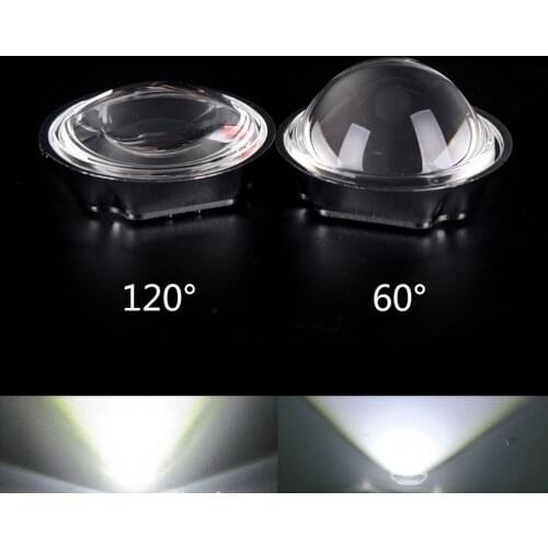 1 Set 60/120 degrees 20W 30W 50W 70W 100W 120W LED 44mm Lens + Reflector Collimator