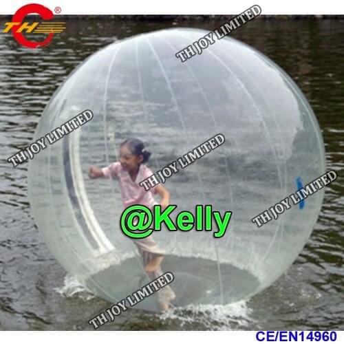 Free air shipping transparent inflatable water walking ball for sale