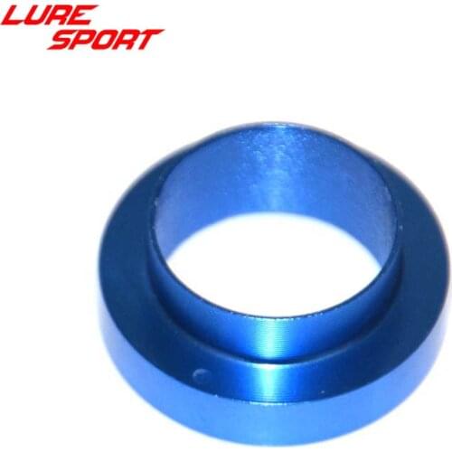 LureSport 10pcs Aluminum Ring Reel Seat Rear Ring H4/10mm wind Check Rod Building Component Repair Fishing rod DIY Accessory