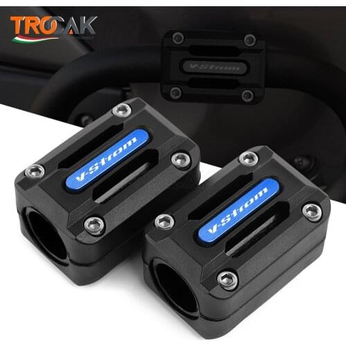 NEW Motorcycle Engine Protection Guard Bumper Decorative Block For SUZUKI DL250 DL650 V-Strom DL1000 DL 650/XT 1000/XT