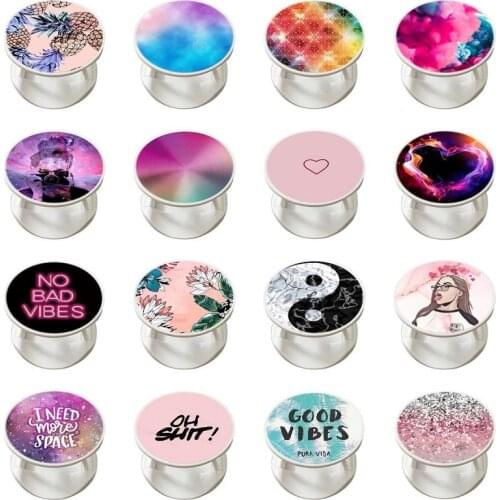 Universal Finger Holder Stylish Pattern Smartphone Holder Finger Grip Holder Phones Holder