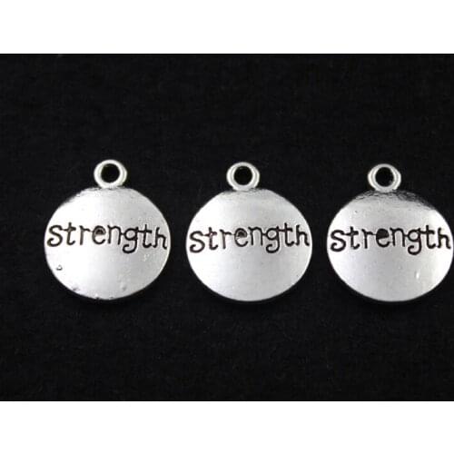 Charms Plates Live Your Dream Silver Plated Pendants Antique Jewelry Making DIY Handmade Craft 50 Pcs/lot ZA1412