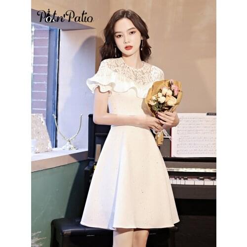 Womens Satin Dresses PotN'Patio China