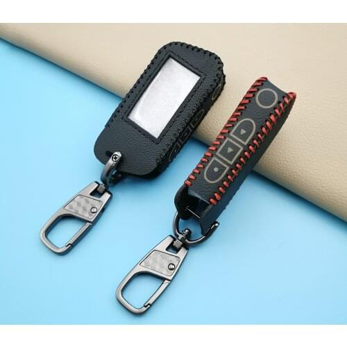 1pc Hot Sale A93 Aar Alarm Lcd Remote Control Drop Shipping Russian Version Key Chain Fob Case For Starline A93/A63 Two Ways