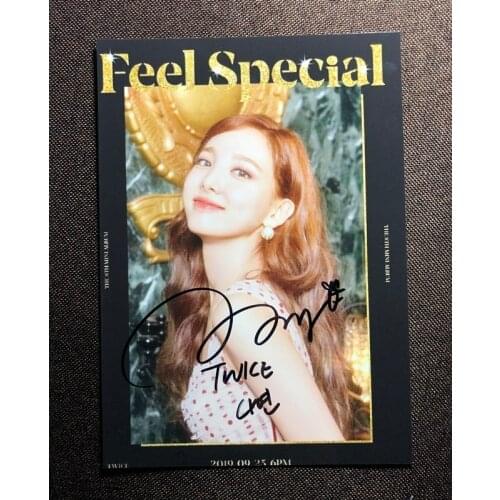 Hand signed TWICE Lim Na Yeon autographed photo FEEL SPECIAL 5*7 092019N2