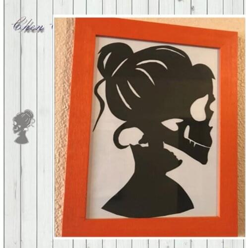 Pretty woman metal cutting dies Scrapbook paper craft knife mould blade punch stencils die 2019 NEW