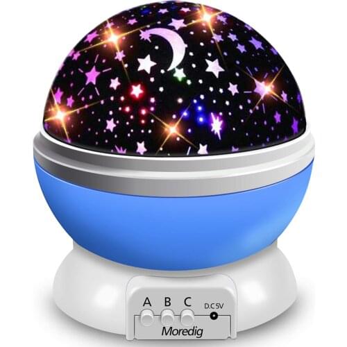 Glow In The Dark New Arrival Toys LED Night Light Luminous Toy Romantic Starry Sky Projector USB Birthday Party Toys For Girl