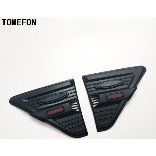 TOMEFON For TOYOTA HILUX REVO 2015 2016 2017 Body Kit Cover Accessories Side Lights Cover Side Turning Lamp Cover For Hilux Revo
