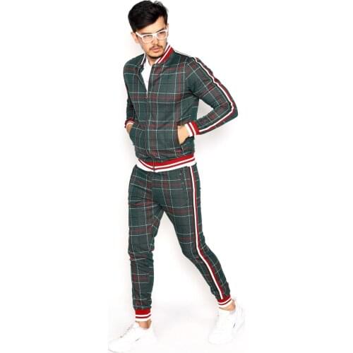Special pattern knitted sweat suit