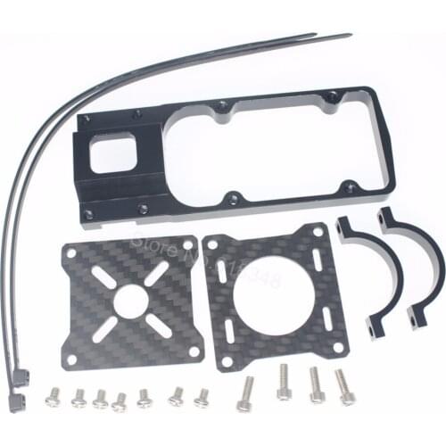 Carbon Fiber & Aluminum 25mm Motor Mount Plate for RC Multi-axis Drone Quadcopter Multi-Rotor Multi-copter