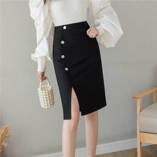 YUAZHOQI Midi Pencil Skirts