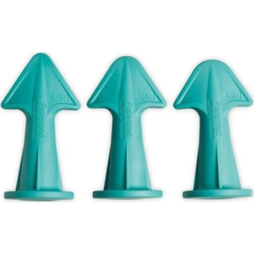 3 in 1 Green 6.5R 10R 13R Silicone Caulking Finisher Nozzle Plugs Caulk Tool Reusable Caulking Remover Hand Tools