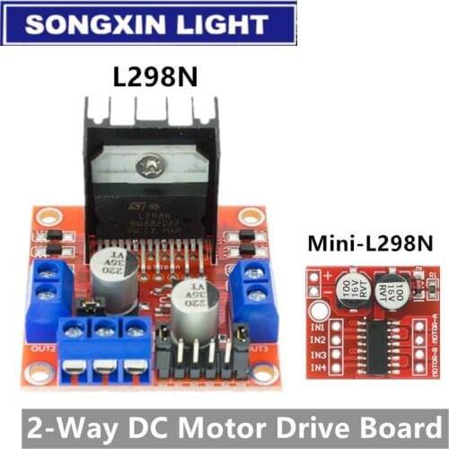 L298N driver board module L298N stepper motor smart car robot breadboard peltier High Power L298 DC Motor Driver for arduino