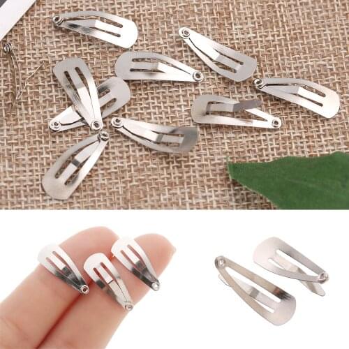 10Pcs Doll Mini Hair Pin Metal Plastic Clip Children Hair Clip Doll Headwear Kid Toys Head Clip For Girls Decor Doll Accessories
