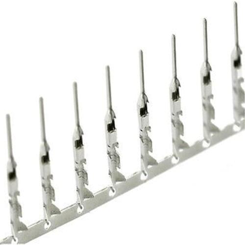 100pcs Dupont Jumper Wire Cable Housing Male Pin Connector Terminal 2.54mm NEW