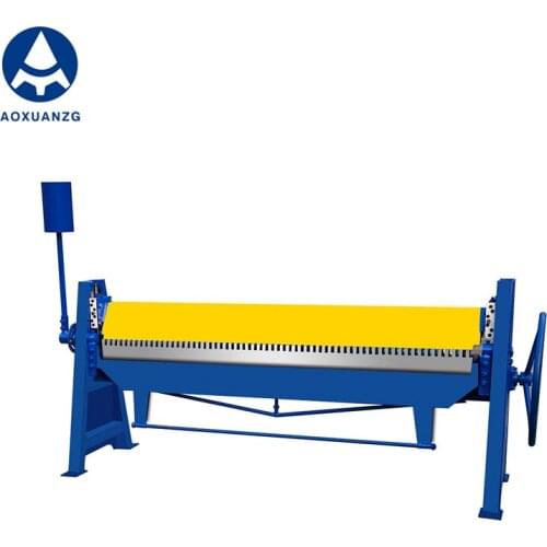 Best sale TDF-1.5*1500 duct folding machine TDF manual folding machine price