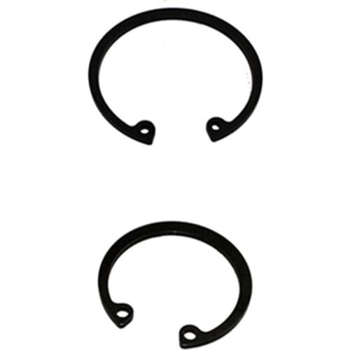 50pcs or 100Pcs Black Metal C Type Dia 8-38mm 9/10/11/12/13/20/25/30/34/36Metal Internal Circlip Ring for Electric Shaft Bearing