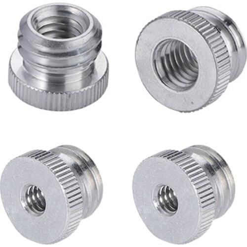 Thread Adapter Microphone Stand 5/8" Male to 1/4" female Camera Monitor 5/8 to 1/4 Adapter Tripod Adapter