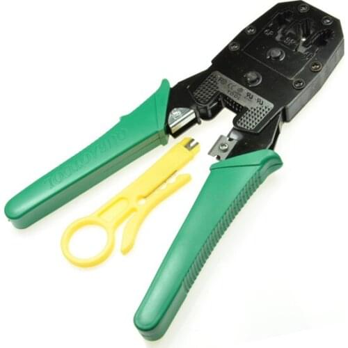 Portable Ethernet Network Cable Tester Tools Kits RJ45 Crimping Crimper Stripper Punch Down RJ11 Cat5 Cat6 Wire Line Detector