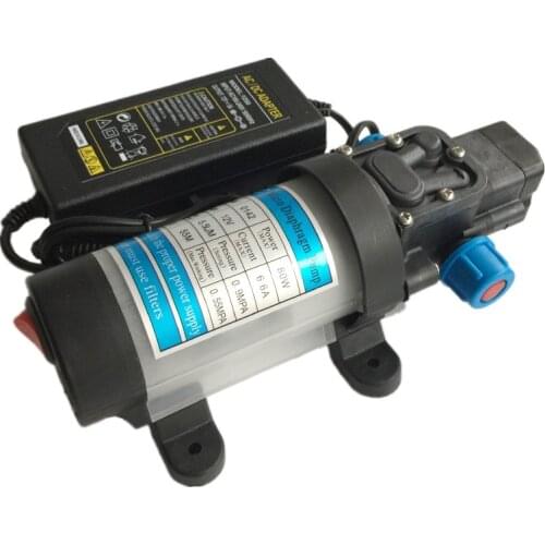 S300 12V portable 80W 80PSI self-priming electric car wash high pressure cleaner with water pump auto car wash gun pump