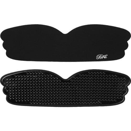 Women Strapless Silicone Bra Pad Self-Adhesive Push Up Breast Stickers Padded Invisible Bra Enhancer Butterfly Wing Breast Cover