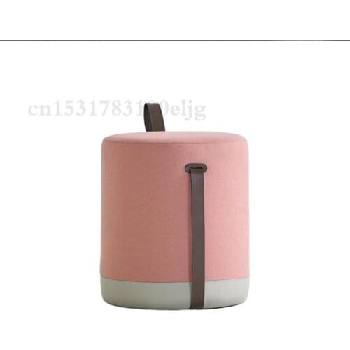 Customized Nordic Home Fashion Simple Shoe Change Stool Sofa Stool Dressing Stool Fashion Creative Net Red Sitting Stool Low Sto