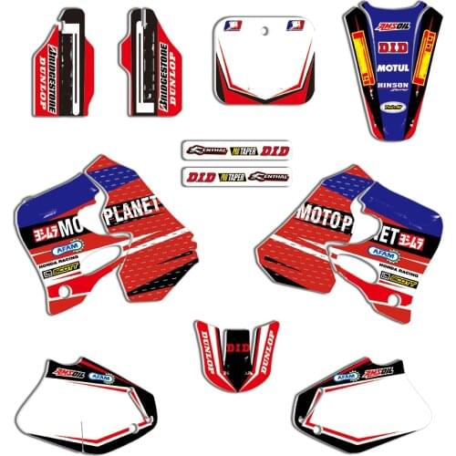 Full Sticker for Honda CR 125 250 Team Graphics Decal Kit For Honda CR125 CR250 1993 1994