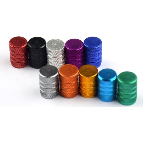4pcs Universal Automatic Car Bicycle Wheel Tire Valve Stems Cap Dustproof Cover for Vehicles Cars Trucks Motorcycles 10x16mm