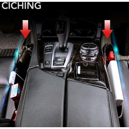 NEW SALE Car Seat Gap Storage Box FOR peugeot 2008 chevrolet cruze citroen c5 opel passat b5 skoda octavia bmw f10 golf 5