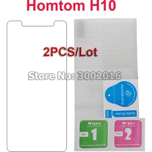 2PCS Homtom H10 Glass Homtom H10 Tempered Glass For Homtom H 10 5.85" Screen Protector Film Case Glass For HomTom H10 Case film