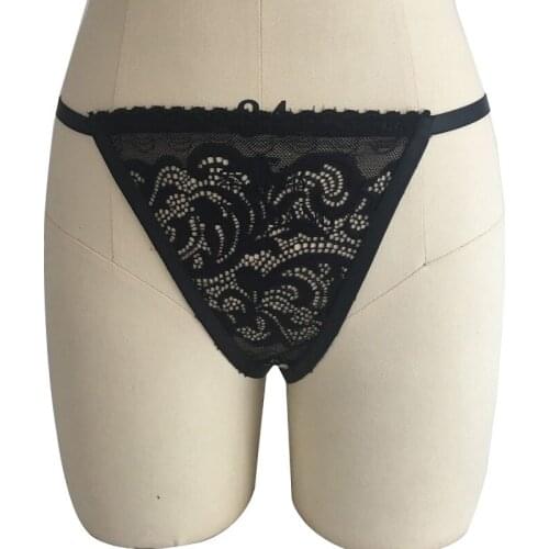 Sexy Lingerie Mesh Hollow Women Sexy Lace Briefs Panties Thongs G-string Lingerie Underwear Elastic Adjustable Body Harness