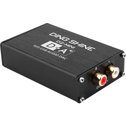 AIYIMA HIFI USB Sound Card ES9018K2M DAC Decoder Music Audio Decoding 32Bit 384kHz RCA Output DIY Sound Amplifier Home Theater