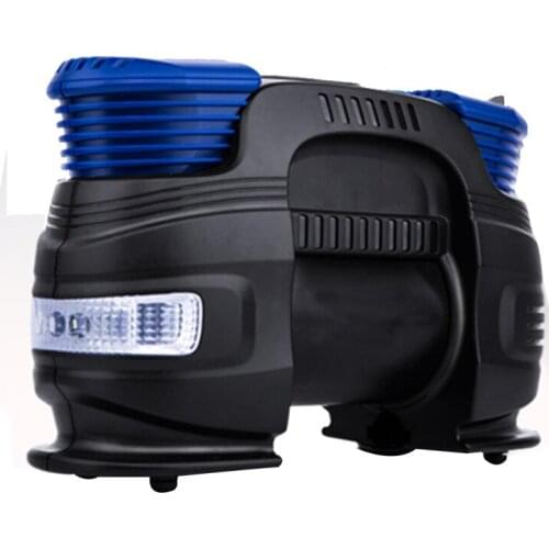 Car air pump car air pump double cylinder car 12v portable tire air pump cigarette lighter