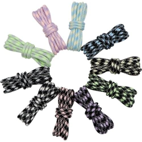 4.5MM Super Glow Luminous Ropes Night Running Jogging Light Up Bracelet Absorbing Sunlight Energy Storage For Sneakers