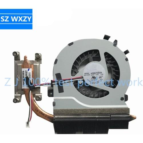 For Samsung NP270E5E NP275E5E NP300E5E Laptop Cooling HEATSINK With FAN BA62-00819A BA31-00138A KSB0705HA 100% Tested