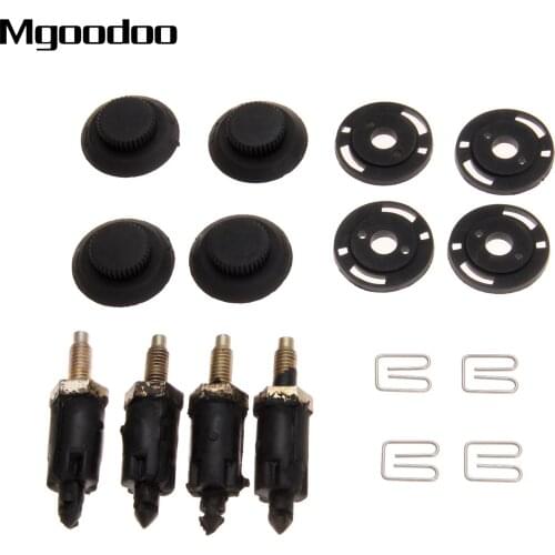 HDI Engine Cover Clip Bolts Bonnet Hood Kit for 206 207 307 406 407 Partner Citroen Berlingo C4 Coupe C5 Hatchback Xsara