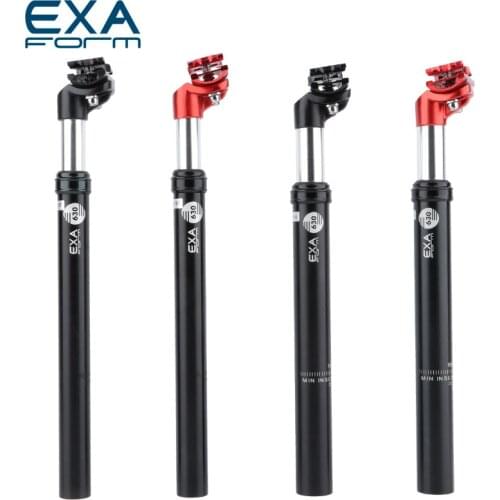 KS EXA Mountain Bike Suspension Seatpost Shock Absorber Adjustable Saddle Seat Post Tube Adapter Tube 27.2mm/31.6mm Diameter