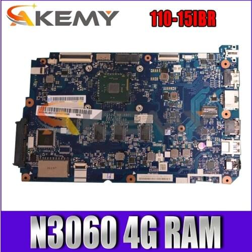 Akemy For Lenovo 110-15IBR CG520 NM-A801 Laptop Motherboard CPU N3060 4G RAM 5B20L46211 100% Test Work