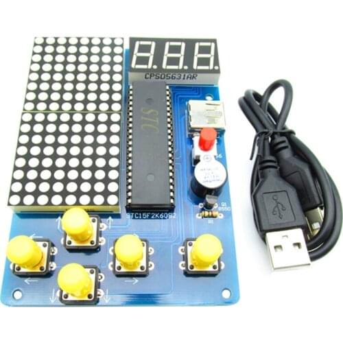 DIY Game Kit Retro Classic Electronic Soldering Kit , Snake/Plane/Racing with Case