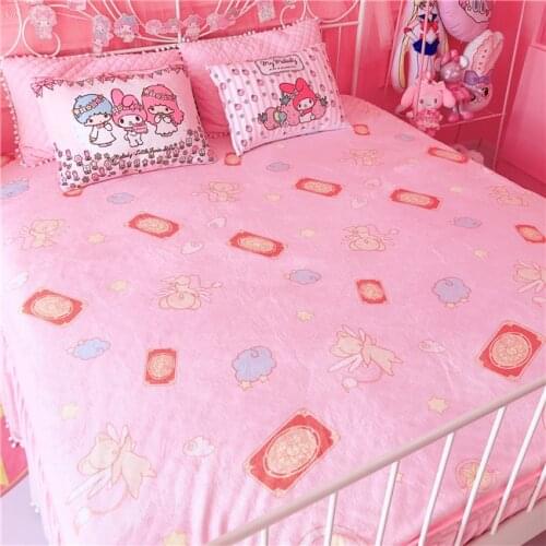 IVYYE 1PCS Cardcaptor Sakura Anime Blanket Plush Velvet Warm Decoration Soft Bed Home Throw Sofa Blankets Unisex Gifts NEW