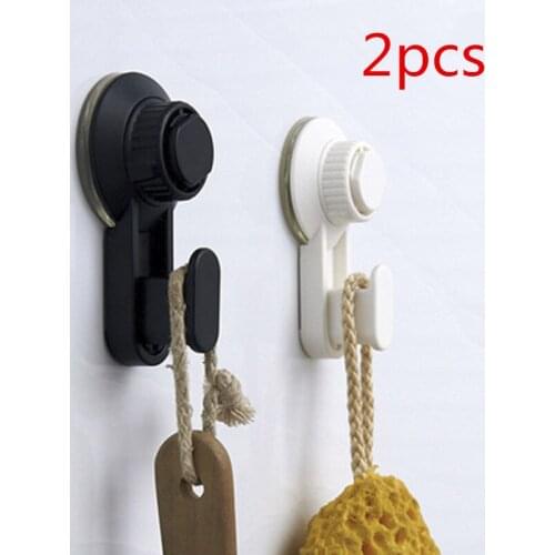 Factory direct wholesale for vacuum suction cup hook creative chuck bathroom kitchen to two sucker hook hanging hook