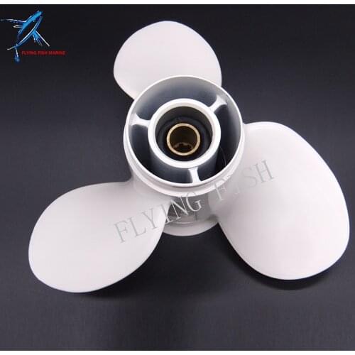 F15-06090000-10 F15-06090000 Propeller Assy for Parsun HDX Makara F9.9 F15 F15A F20A T15 T9.9 Outboard Motor 9 1/4x10-J