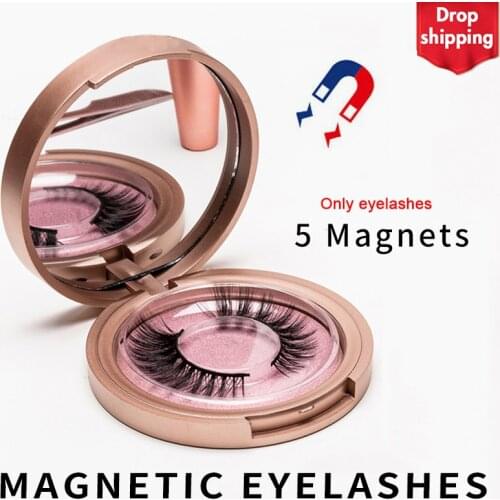 SexyGo 3D magnetic eyelashes 1 Pairs Magnetic 3D Mink False Eyelashes No Magnetic Liquid Eyeliner Tweezer Set magnetic eyeliner
